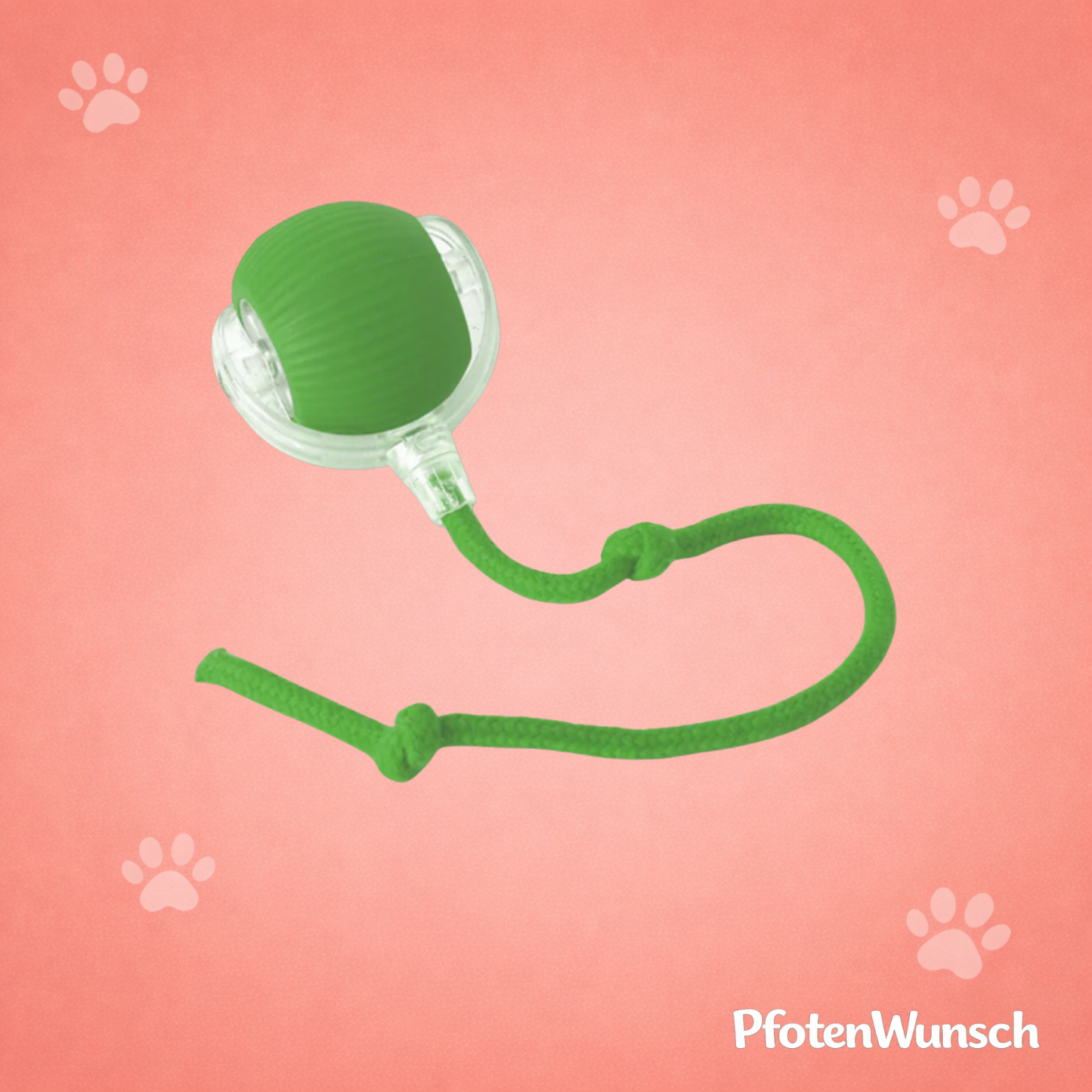 Interaktiver Spielball mit Schwanz