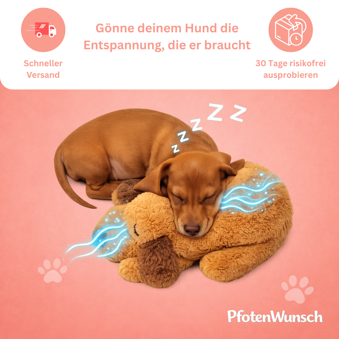 Kuschelbuddie mit Herzfrequenz
