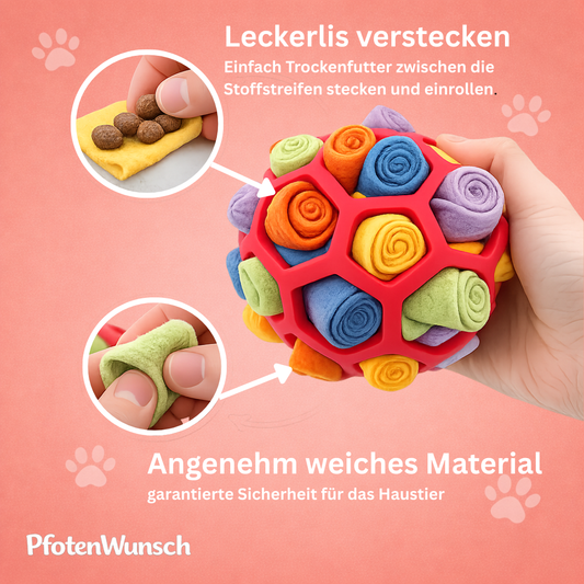 Schnüffelball für Hunde