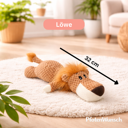Kuscheltier mit Quietschfunktion