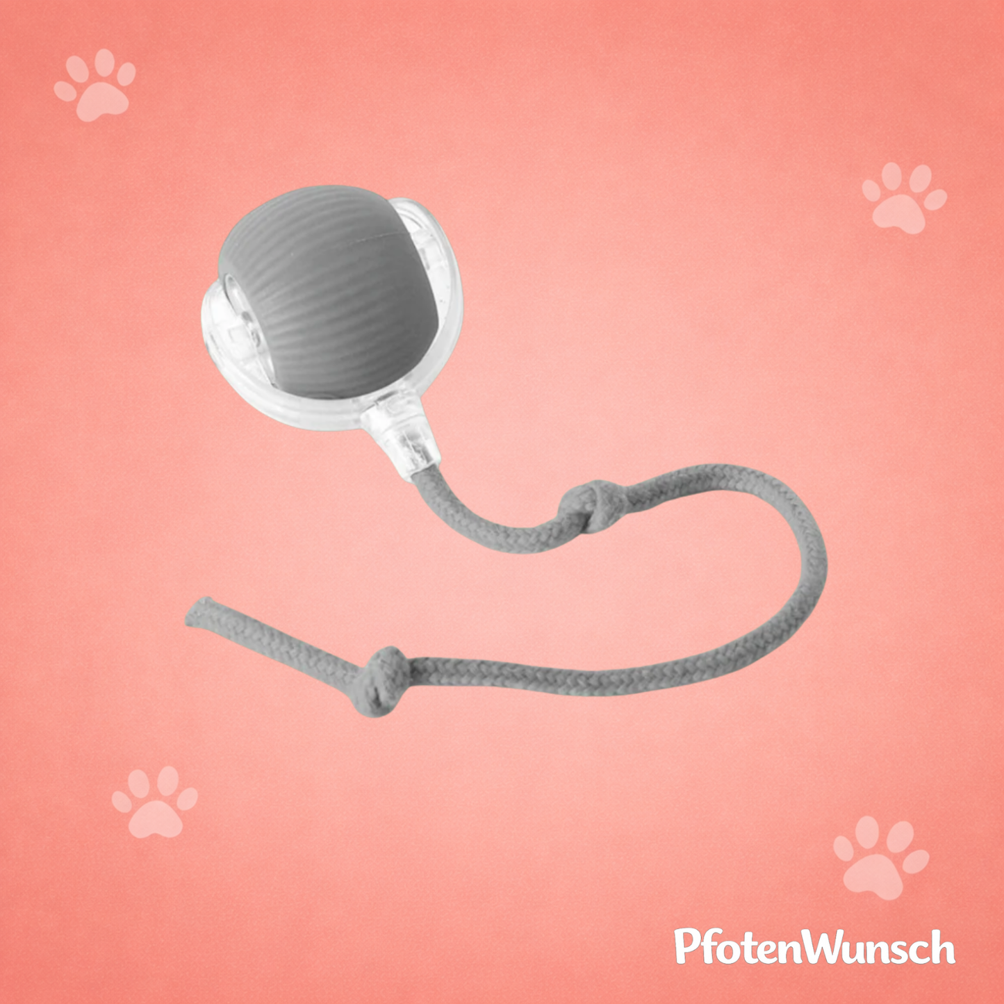 Interaktiver Spielball mit Schwanz
