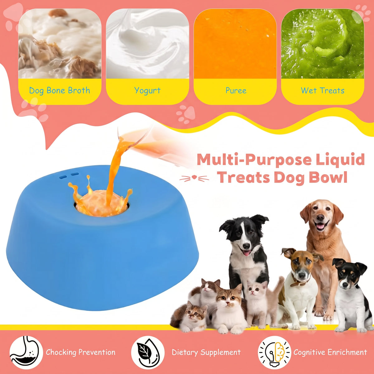 Rolling Ball Lick Bowl - The Bestseller