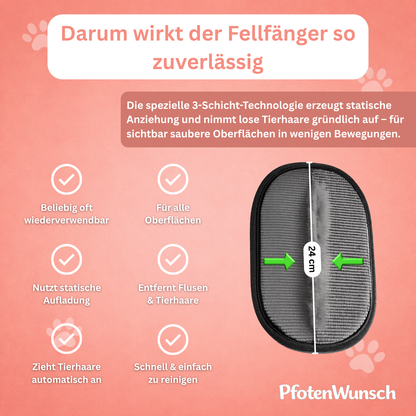 Fellfänger für Katzen & Hunde