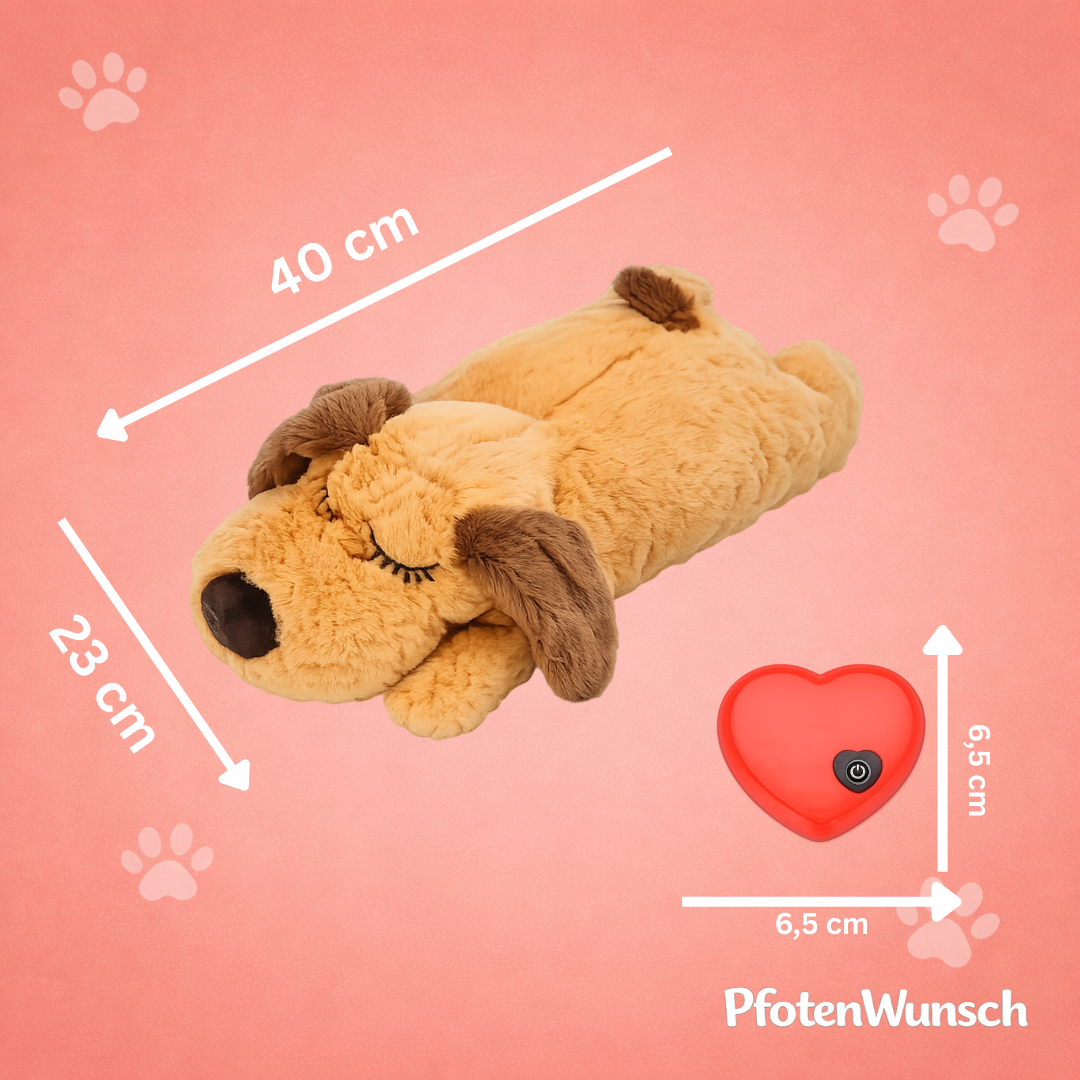 Kuschelbuddie mit Herzfrequenz