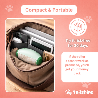 Compact and portable lint roller